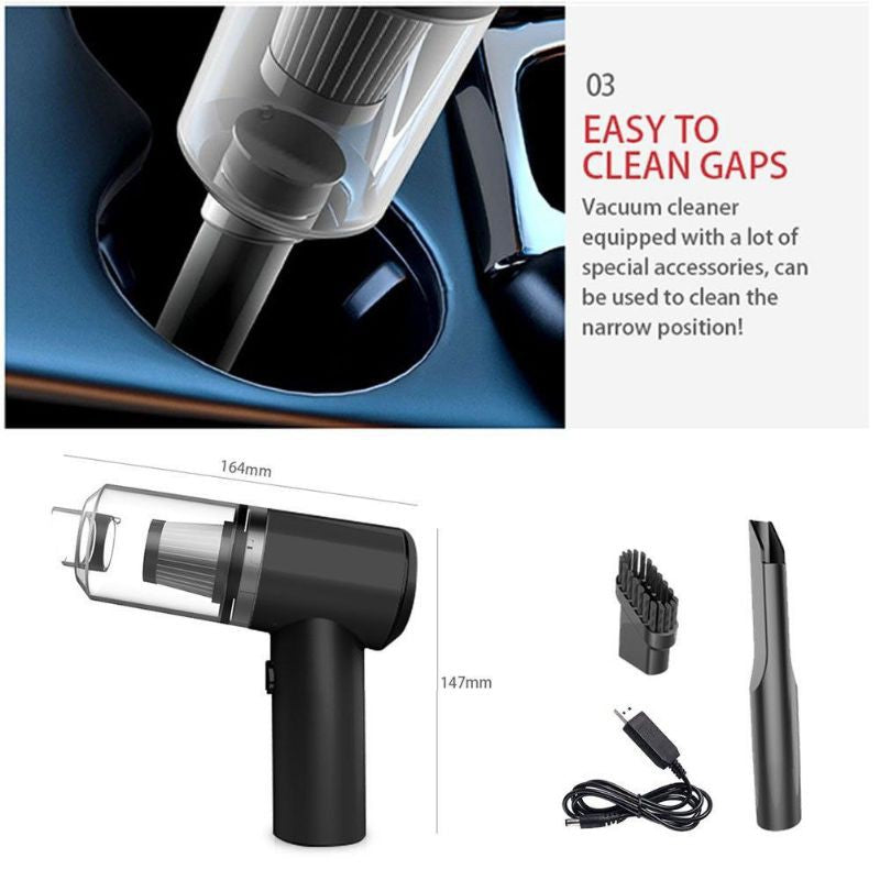 Wireless Car Vacuum Cleaner