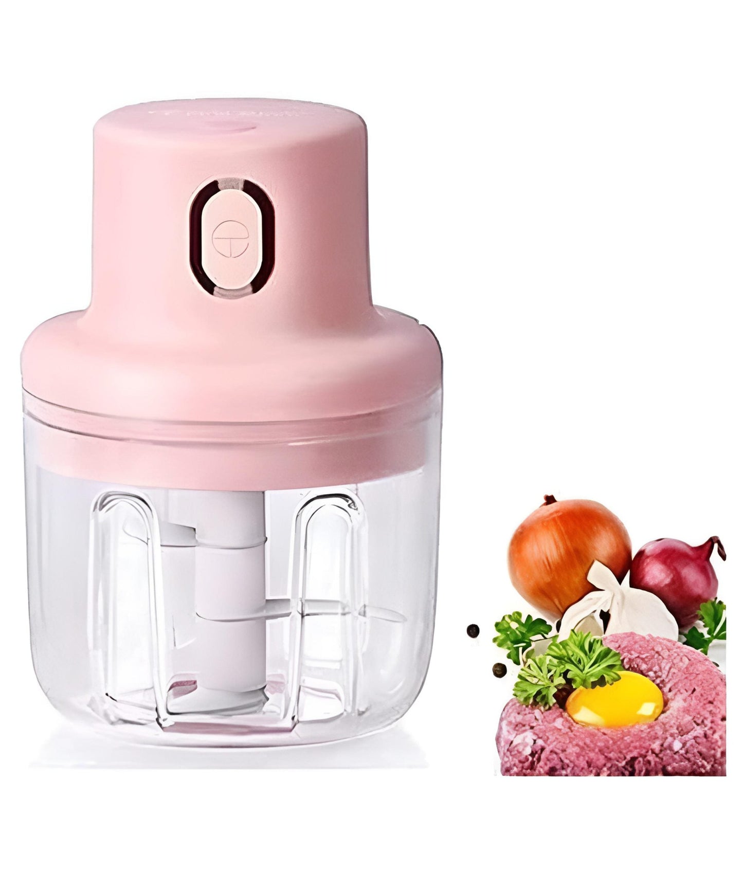 Portable Mini Electric Garlic Food Chopper